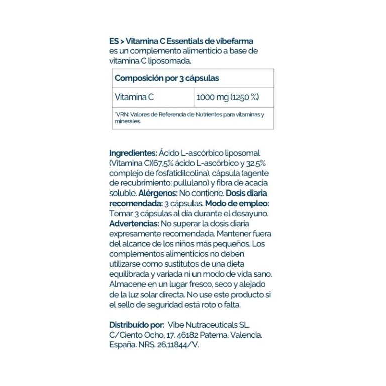 Vitamina C Essentials (Liposomal)