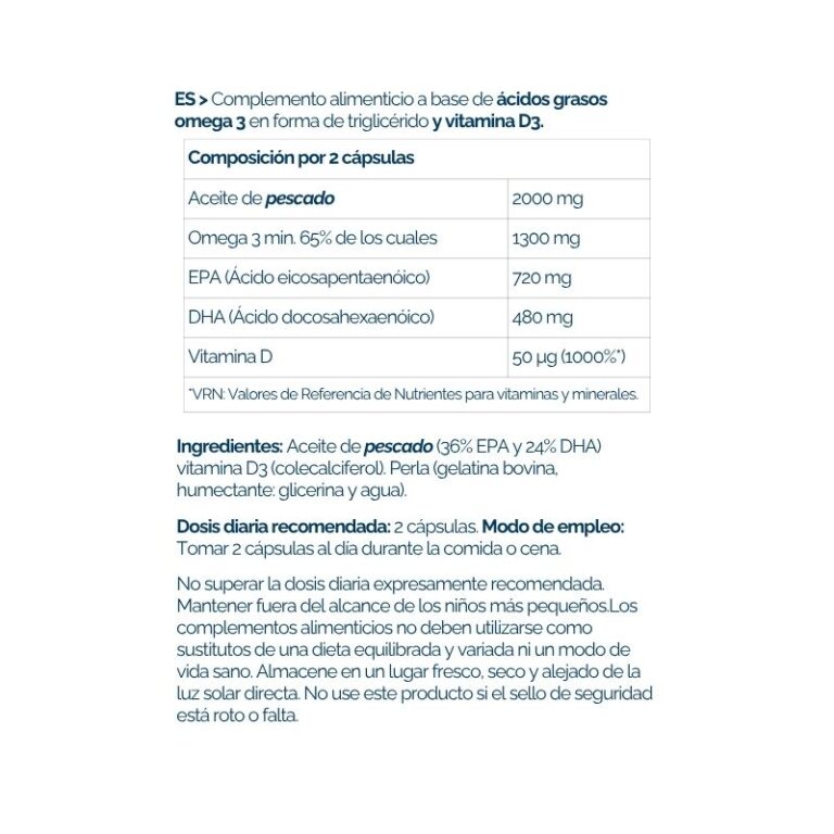 Omega 3 Essentials (con Vitamina D3)