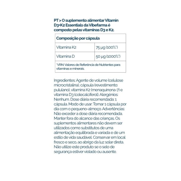Vitamina D3+K2