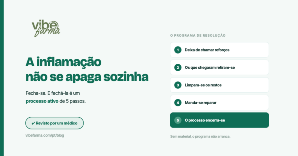 O programa de resolução da inflamação em cinco passos