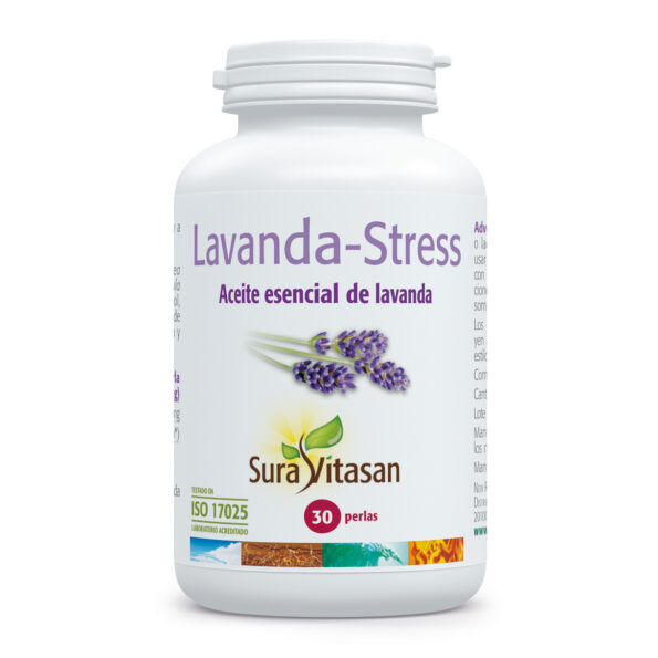 Frasco de Lavanda-Stress da Sura Vitasan, 30 pérolas