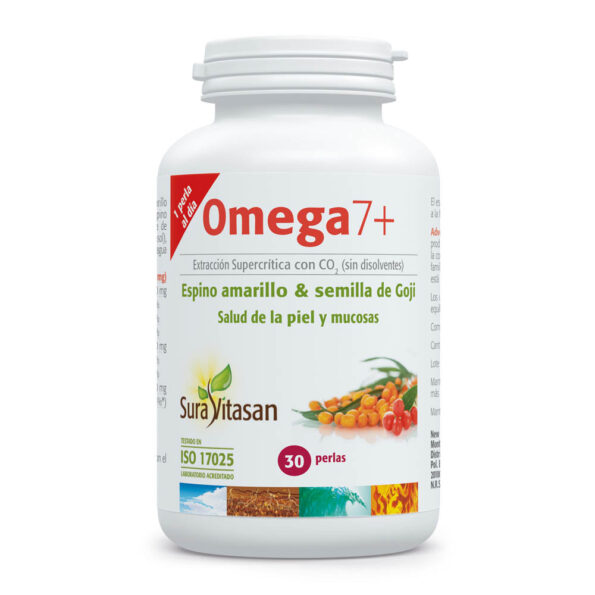 Frasco de Omega 7+ da Sura Vitasan, 30 pérolas